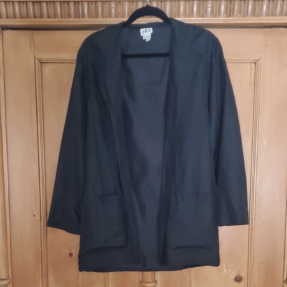 Vintage J.R.T. silk blazer jacket kimono